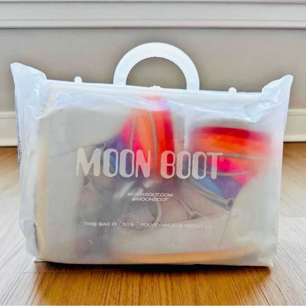 NWT Moon Boot Icon Low Rainbow Boots - Size EU 36/38 - Picture 8 of 10